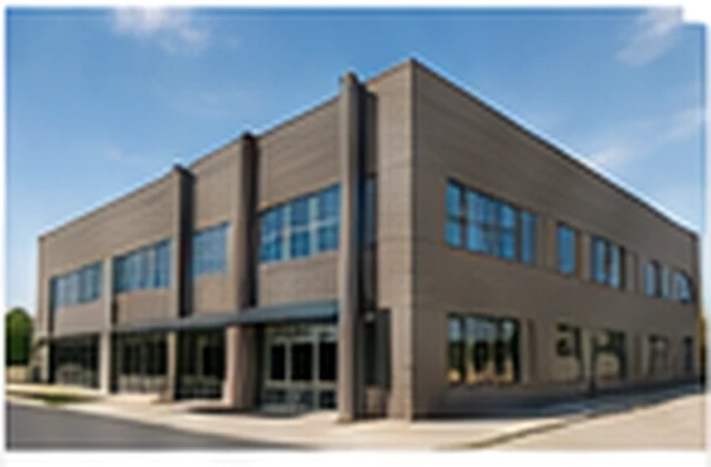 Commercial office building exterior